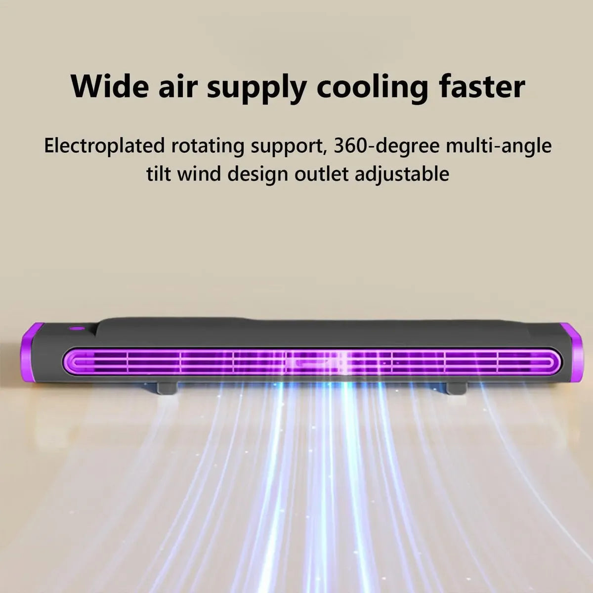 Ventilador De Aire Acondicionado Portátil Silencioso - additional image 1